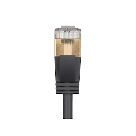 SlimRun Cat6A Ethernet Patch Cable - Snagless RJ45_ Stranded_ S/STP_ P